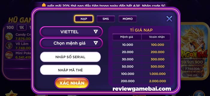 vua bài online