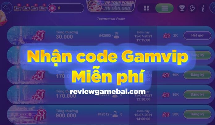 code gamvip