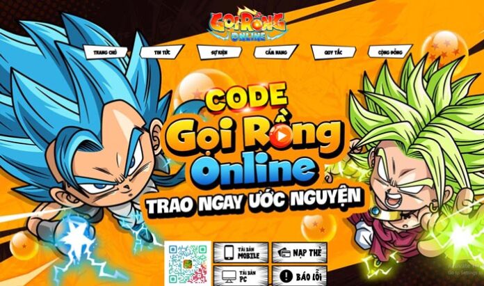 code gọi rồng online