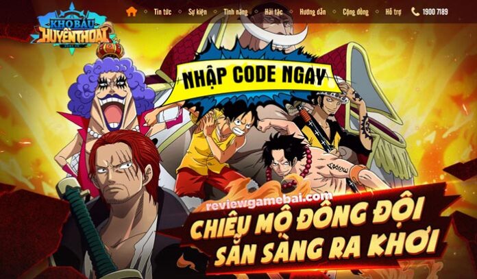 code kho báu huyền thoại