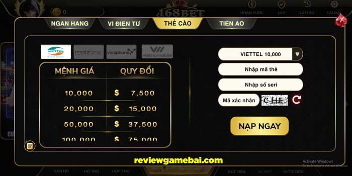 168bet vin